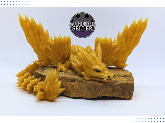 Crystalwing Dragon - Adult Model - By Cinderwing3D