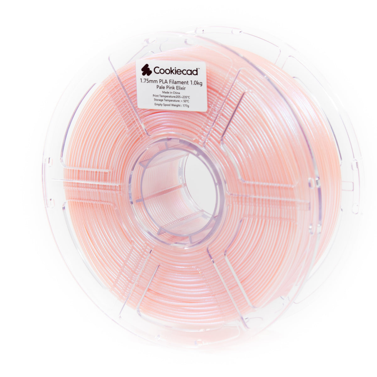 Pale Pink Elixir PLA Filament 1.75mm, 1kg