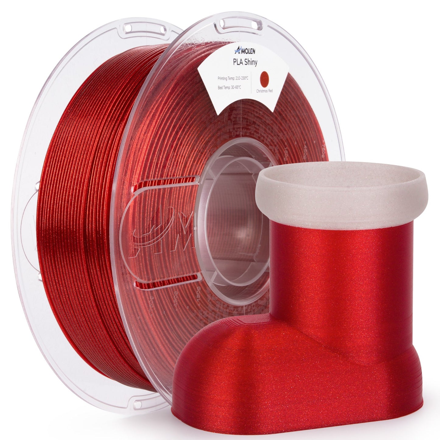 PLA Shiny Glitter 1.75mm, 1KG/2.2LB