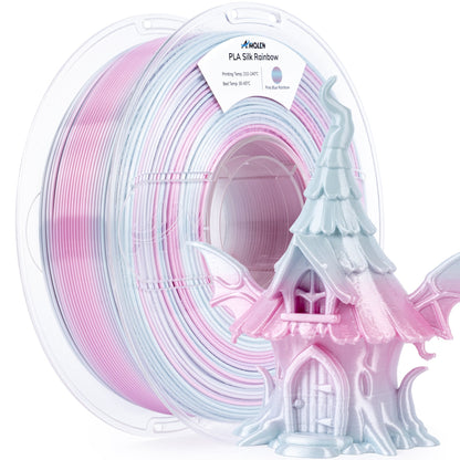 PLA Silk Rainbow 1.75mm, 1KG/2.2LB