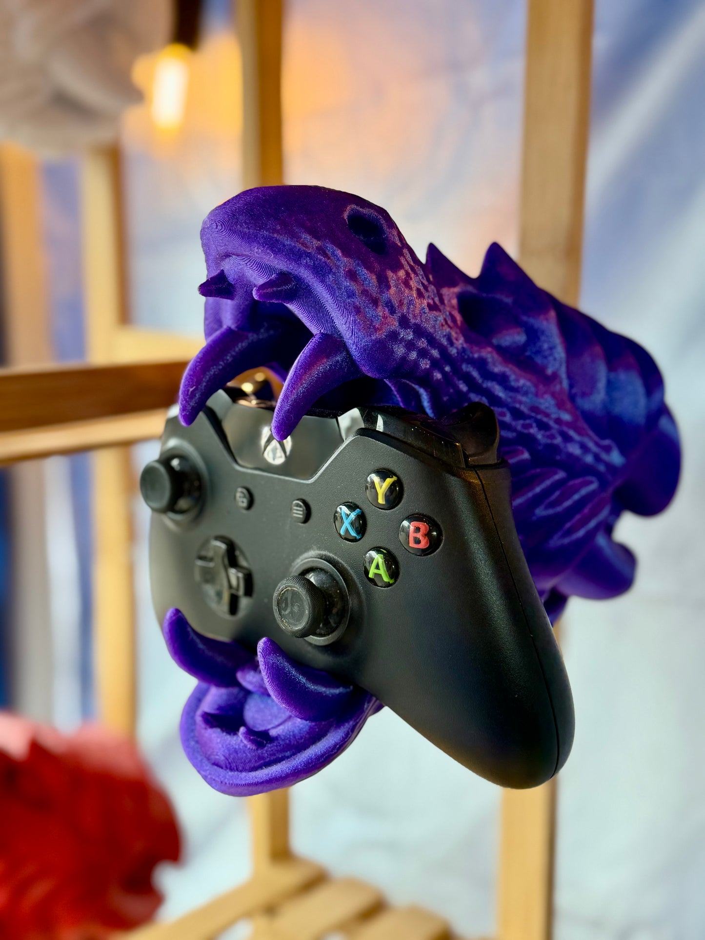 Dragon Head Video Game Controller Holder
