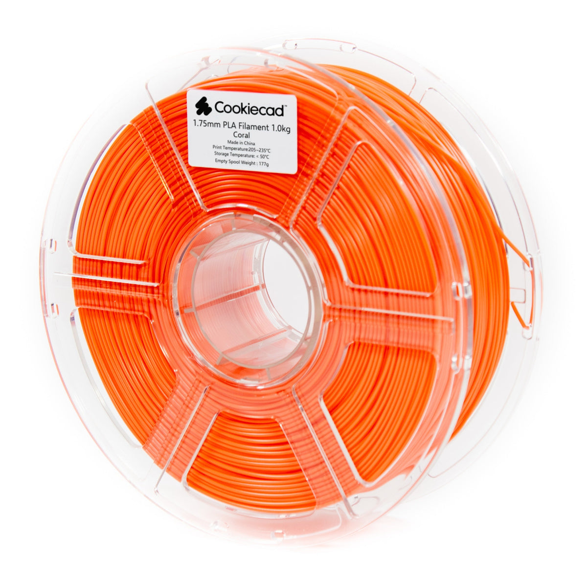 Coral PLA Filament 1.75mm, 1kg
