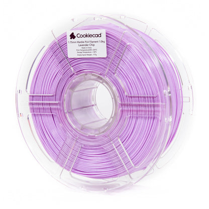 Lavender Chip Marble PLA Filament 1.75mm, 1kg
