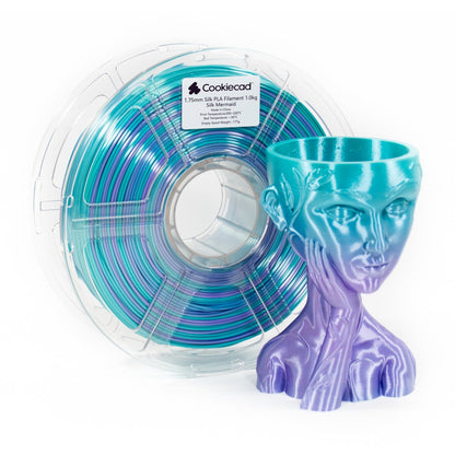 SILK Mermaid PLA Filament 1.75mm, 1kg