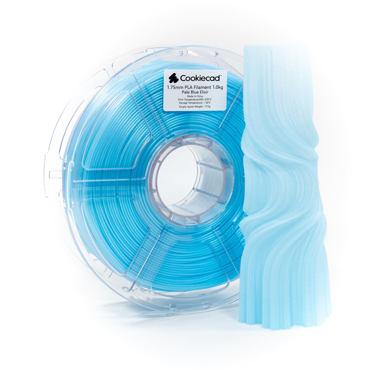Pale Blue Elixir PLA Filament 1.75mm, 1kg