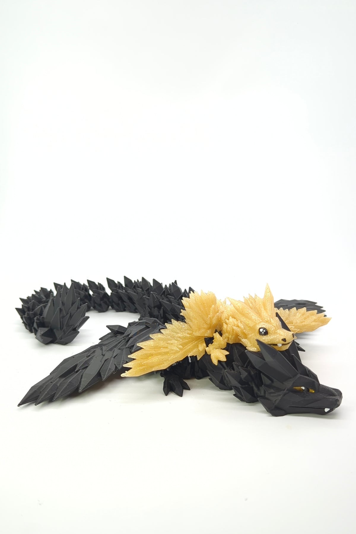 Fourth Wing Series Inspired Articulated Crystalwing Dragons