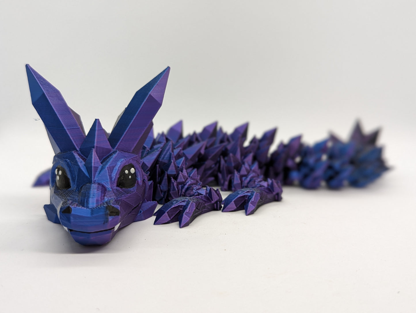 Baby Crystal Dragon by Cinderwing3D | Find your Familiar | 3D Printed Flexi Familiar