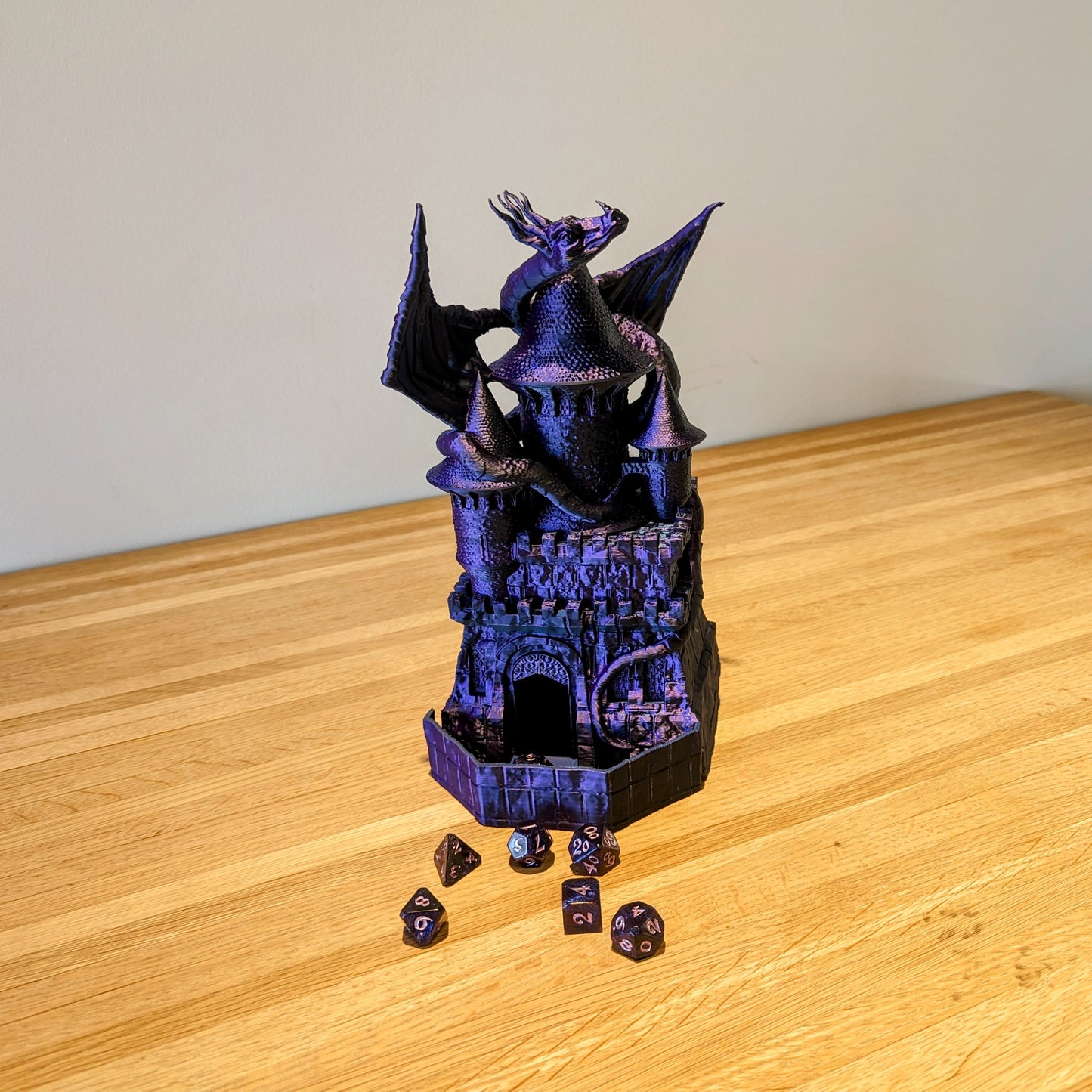 Dragon Siege Dice Tower | Dungeons and Dragons Dice Tower | Rolling Tower