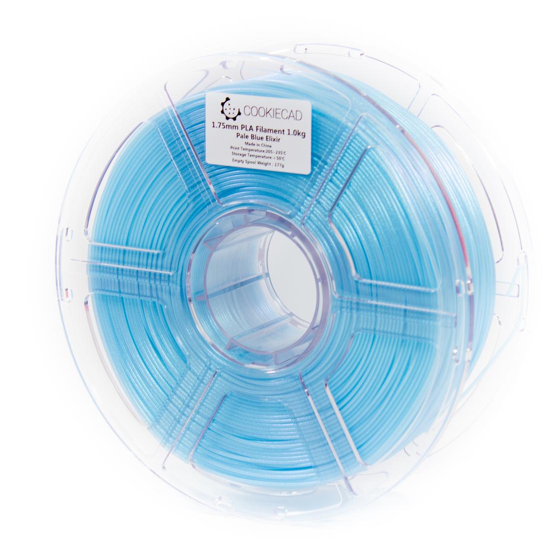 Pale Blue Elixir PLA Filament 1.75mm, 1kg