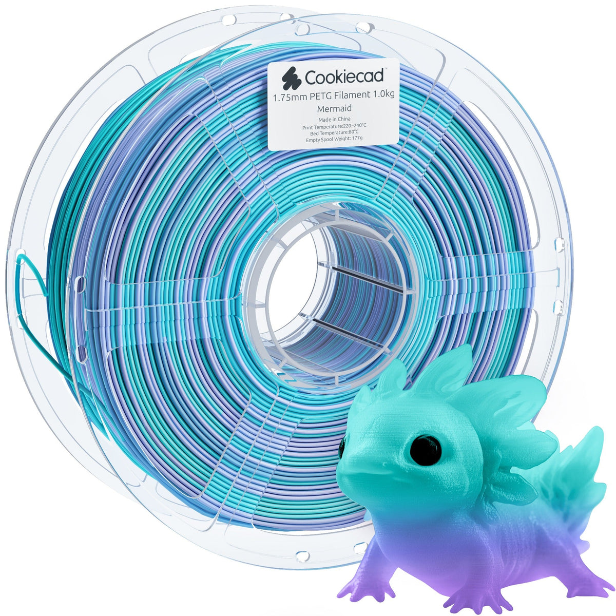 PETG Mermaid PETG Filament 1.75mm, 1kg