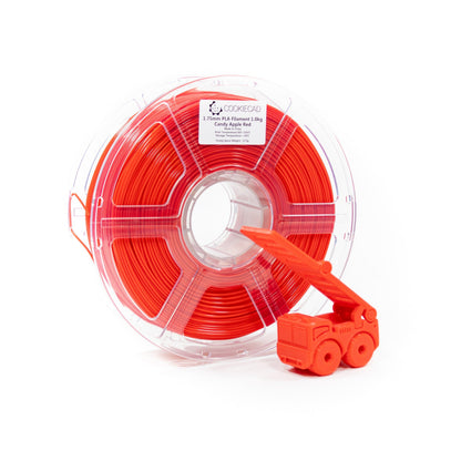 Candy Apple Red PLA Filament 1.75mm, 1kg