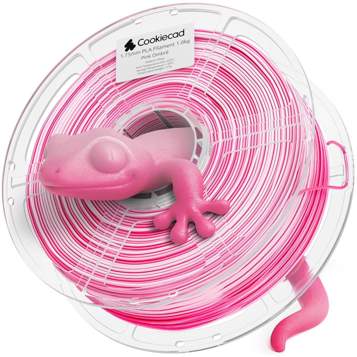 Pink Ombré PLA Filament 1.75mm, 1kg