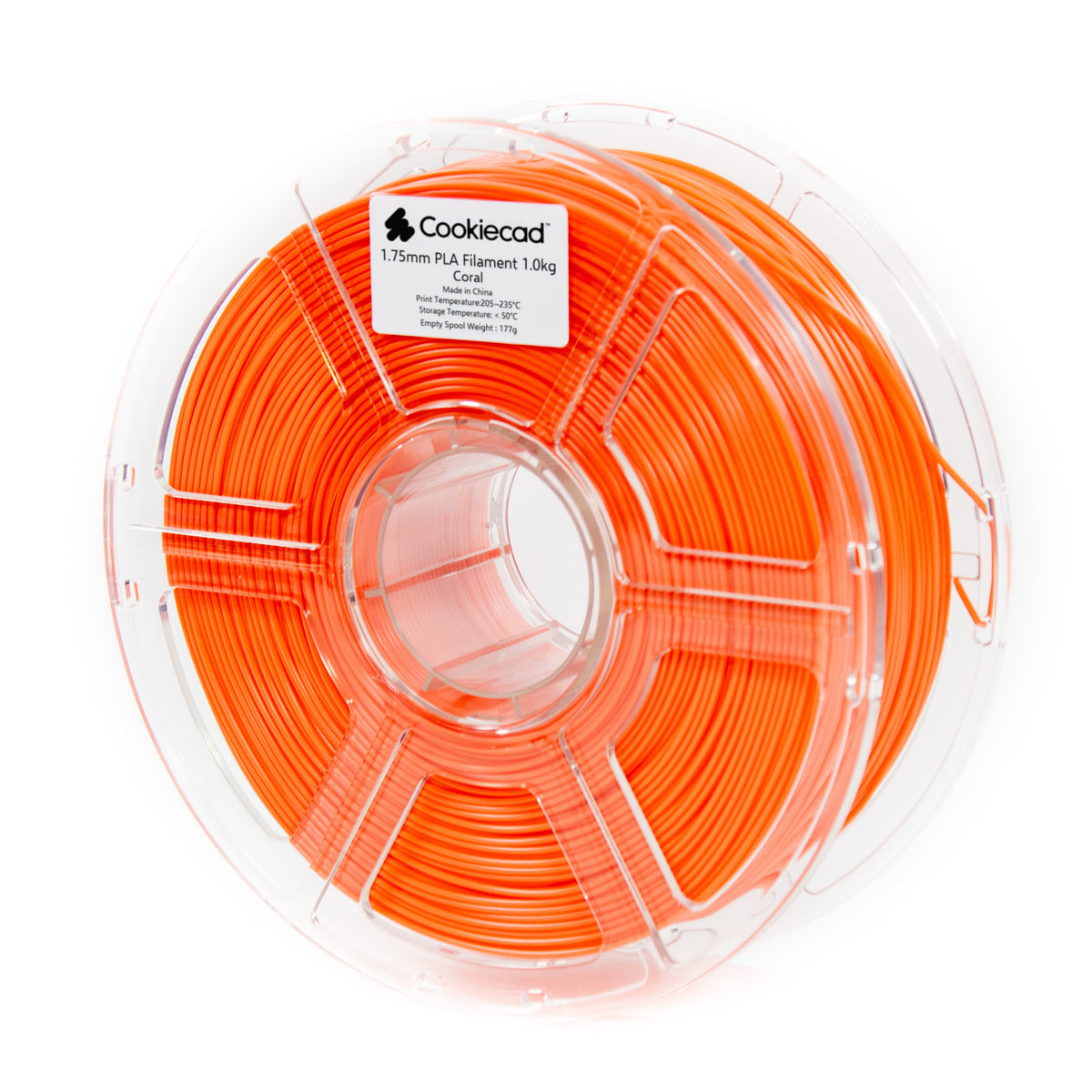 Coral PLA Filament 1.75mm, 1kg