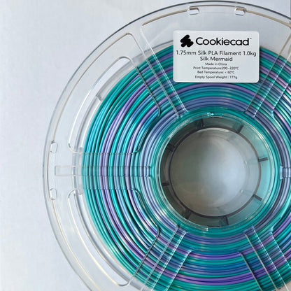 SILK Mermaid PLA Filament 1.75mm, 1kg