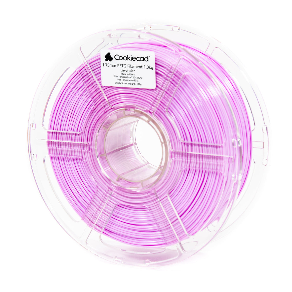 PETG Lavender PETG Filament 1.75mm, 1kg
