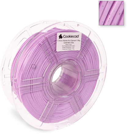 Lavender Chip Marble PLA Filament 1.75mm, 1kg