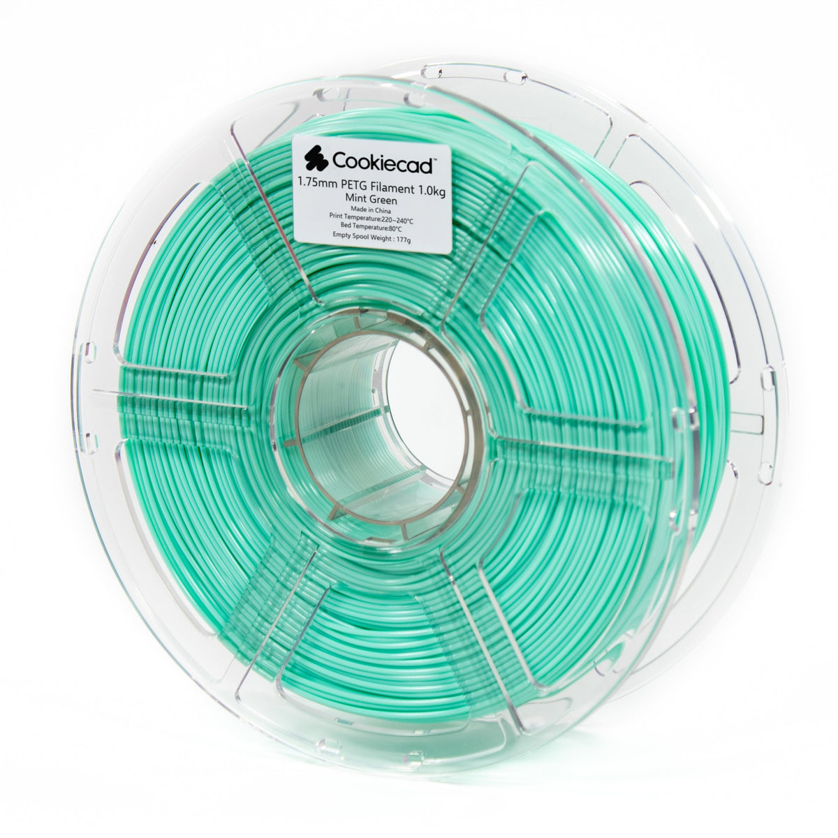 PETG Mint Green PETG Filament 1.75mm, 1kg