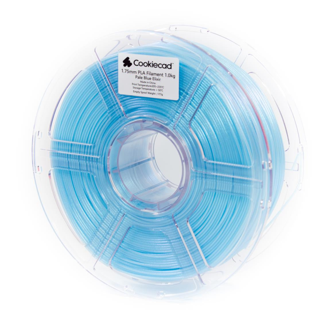 Pale Blue Elixir PLA Filament 1.75mm, 1kg