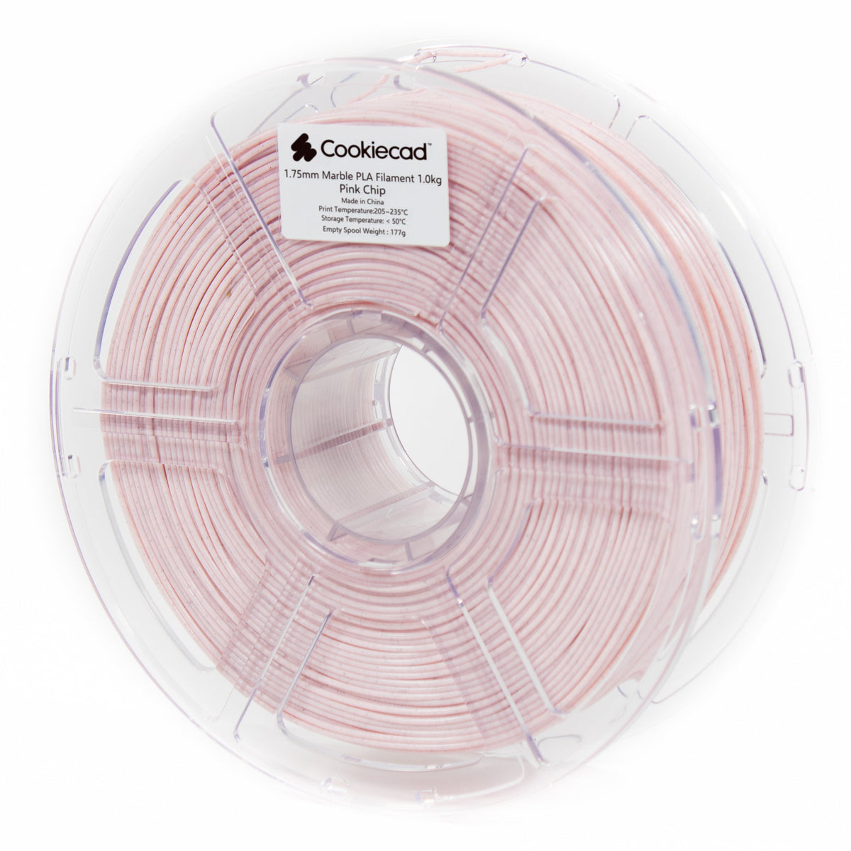 Pink Chip Marble PLA Filament 1.75mm, 1kg