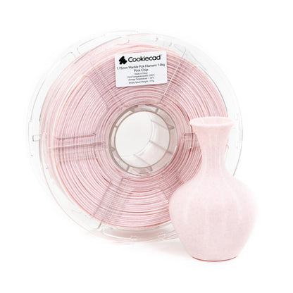 Pink Chip Marble PLA Filament 1.75mm, 1kg