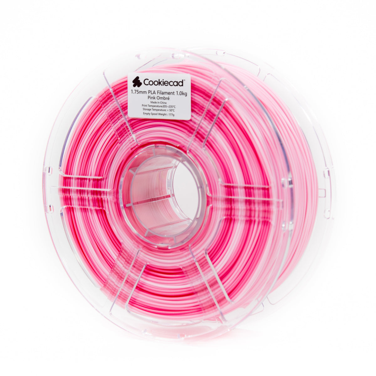 Pink Ombré PLA Filament 1.75mm, 1kg