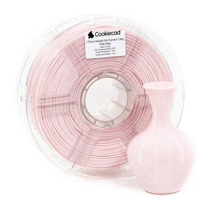 Pink Chip Marble PLA Filament 1.75mm, 1kg